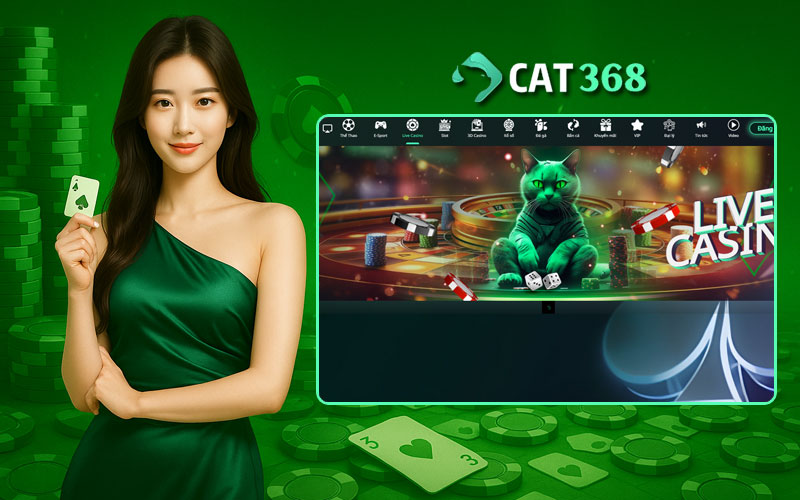 Về chúng tôi Cat368: Nhà cái hàng đầu Singapore